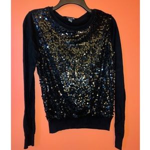 F21 Sequence black pull over